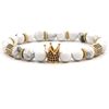 White Turquoise Gold Crown
