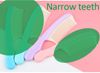 narrow teeth purple
