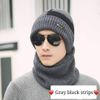 Gray black strips