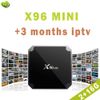 x96mini with 3 months iptv