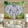 Gray Elephant Head
