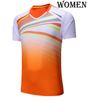 women orange shirts
