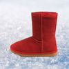 Half boots red
