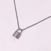 silver necklace