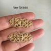raw brass