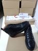 High-Black Leather with Spikes