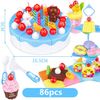 86pcs blue no box