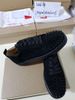 Black Suede with Spikes