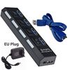 4 Port Black With EU