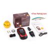 With Fish finder