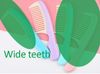 wide teeth purple