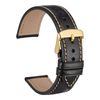 18mm Black/ Beige Stitching