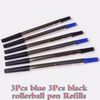 3Pcs Black 3Pcs Blue