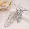 Silver plated white diamond