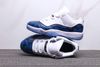 White/Black-Navy