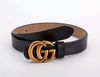 Black gold buckle