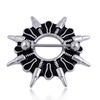 D Black sun flower