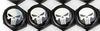 silver skull head