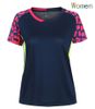 Woman dark shirt