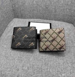 1011 2019 Brand Short Wallet Leather Tiger Men039S Koppelingszak