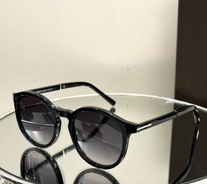 1021 Zwart/Grijs Ronde Zonnebril Mannen Vrouwen Designer Zonnebril Shades Sunnies Gafas de sol UV400 Brillen met Doos