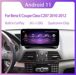 1025quot Qualcomm Android 11 6G RAM 128 ROM PC ACRADIQUE GPS Navigation Bluetooth WiFi Head Unit Screen For Mercedes Benz E Cou5374167