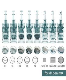 103050 PCS BAYONET CARTIDE remplacement pour DRPEN M8 Micro Needle 11 Pin36 Pin5d Nano Micro Skin Eidling Tip Derma Stamp 2206184252505