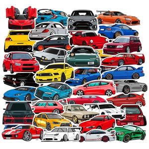 103050100PCS Retrofit Racing Car Graffiti Autocollants Voiture Moto Voyage Bagages Guitare Réfrigérateur Ordinateur Portable Étanche Cool Autocollant 220815