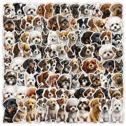 103050pcs ins Little Milk Dog Sticker Cartoon Creative Anime iPad Motorfiets Bagage stoel Decoratie Waterdichte groothandel 240510