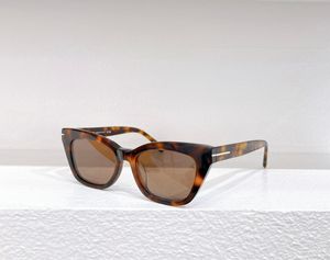 1031 Женские солнцезащитные очки «кошачий глаз» с коричневыми линзами Гавана, дизайнерские солнцезащитные очки Sunnies Gafas de sol UV400, очки с коробкой