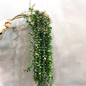 104cm Fake Eucalyptus Roard Plantes artificielles Vine Plastique Arbre Branche Mur de la branche