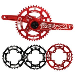 Ruedas de cadena de bicicleta MTB plato 44T 46T 48T 50T 52T aleación de aluminio 104mm BCD placa de bielas de bicicleta de montaña para SHIMANO SRAM 8-12 velocidades