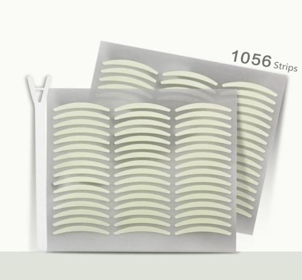 1056StripSset Soelid Tape Autocollant Riche à cils invisibles doubles paupières Coller des autocollants de maquillage pour les yeux auto-adadhésifs transparents 1157134142