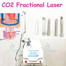 Machine de resurfaçage de la peau au Laser Co2 fractionné 10600nm, élimination des verrues, traitement des cicatrices d'acné, élimination des vergetures, resserrement vaginal