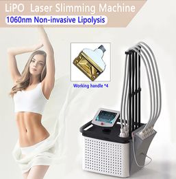 Máquina de pérdida de peso con láser de diodo de 1060nm, equipo de belleza para esculpir el cuerpo con lipólisis no invasiva para uso en salones y spa