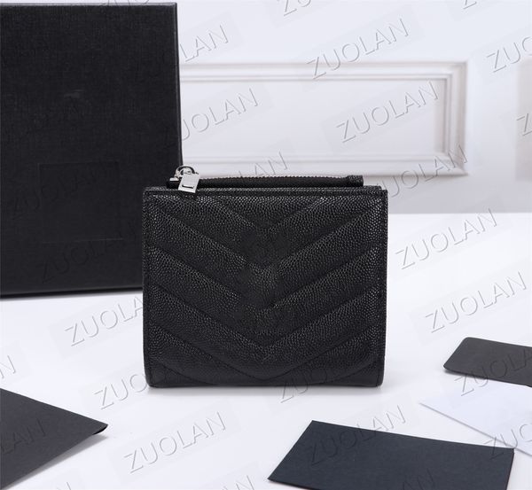 1061 Y Unisexe Slim Card Holder of Fashion Fashion Logo Purse Women's Sac Sac Classic Marmont Card Sac Sacs de luxe en cuir de haute qualité avec boîte