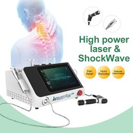 1064 NM CLASSE 4 Thérapie laser à haute puissance 10 bar ESWT Shockwave Therapy Machine Relief Pain Relatement Physiothérapie Cold Laser Thérapie