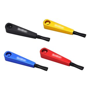 106mm Multicolor Metalen Pijpen Draagbare Rook Pijp Afneembare Rook Buis Tabak Kruid Sigarettenhouder Aanpasbare LOGO Promotie Gift ZL1097