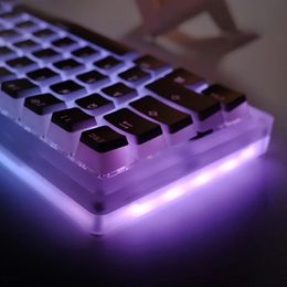 108 toetsen PBT Pudding Keycaps voor Cherry MX Switch Mechanisch toetsenbord OEM-profiel RGB-verlicht toetsenbord keycap personalizada DIY 240221