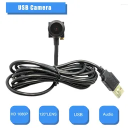 Mini caméra USB grand Angle 1080P/2MP, CCTV avec vidéosurveillance UVC, Webcam Windows Pc