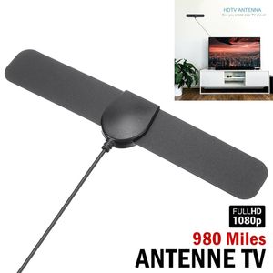 Antenne de télévision universelle intérieure 1080P 980 miles antennes de télévision numériques antenne domestique HD antennes de réception par Satellite numériques