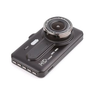 1080p FHD Auto DVR Dashcam Auto Video Registrator Driving Data Recorder 2ch Dual Cams 170 ° + 120 ° Wide View Angle 4 