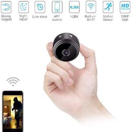 1080p Full HD Mini Video Cam WiFi IP Sécurité sans fil Caméras cachées Intérieur Home Surveillance Vision nocturne Petit caméscope A9