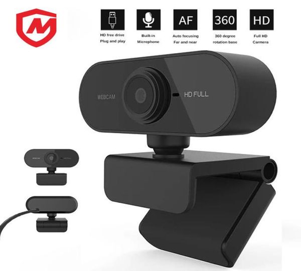 1080p Full HD USB Computer webcam intégré Microphone Network Broadcast Internet Celebrity Webcamera PC Camera Conference en direct 9620976