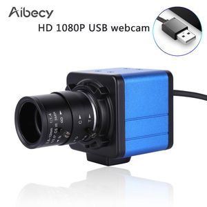 1080P HD Caméra Ordinateur Caméra Webcam 2 Mégapixels 5X Zoom Optique 155 Degrés Large Affichage avec Microphone