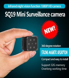 1080p HD Mini Camera Cámara de seguridad SQ19 al aire libre Sports Sports Recorder Family Matte Night Vision DV CAR DVR CAM SQ8 SQ117519263