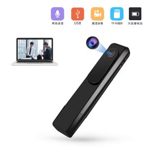 1080P HD Portable Back Clip Camera Mini Handsfree Body Draagbare USB oplaadbare Pocket Video Recorder met audio-opname voor Vlog Go Youtube Record life Pro