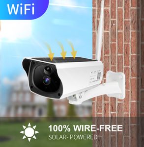 1080P solar WiFi Camera Outdoor IP67 Night Vision Audio PIR Alarm CCTV Battery Cameras