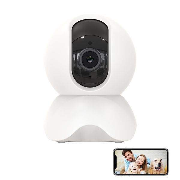 1080p Cámara IP IP Wireless Smart WiFi Cámara Registro de audio Vigilancia Monitor de bebé HD Mini Motivo de seguimiento de seguridad para el hogar