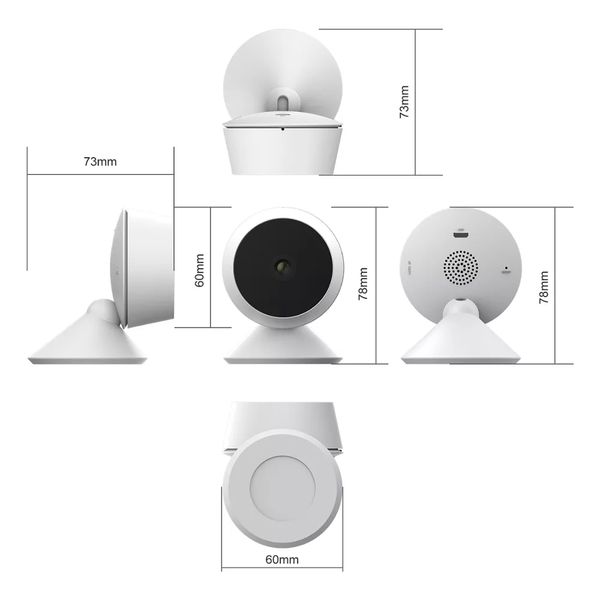 1080P IP Wifi Caméra Infrarouge Intérieur 2/4PCS Surveillance Vision Nocturne Bébé Moniteur Sans Fil Cloud Stockage Webcam Détection De Mouvement